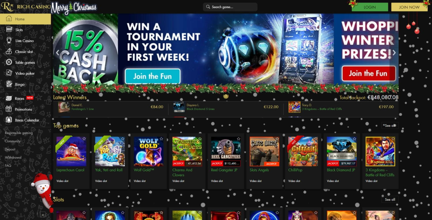 160% Match Bonus at Spinrider Casino