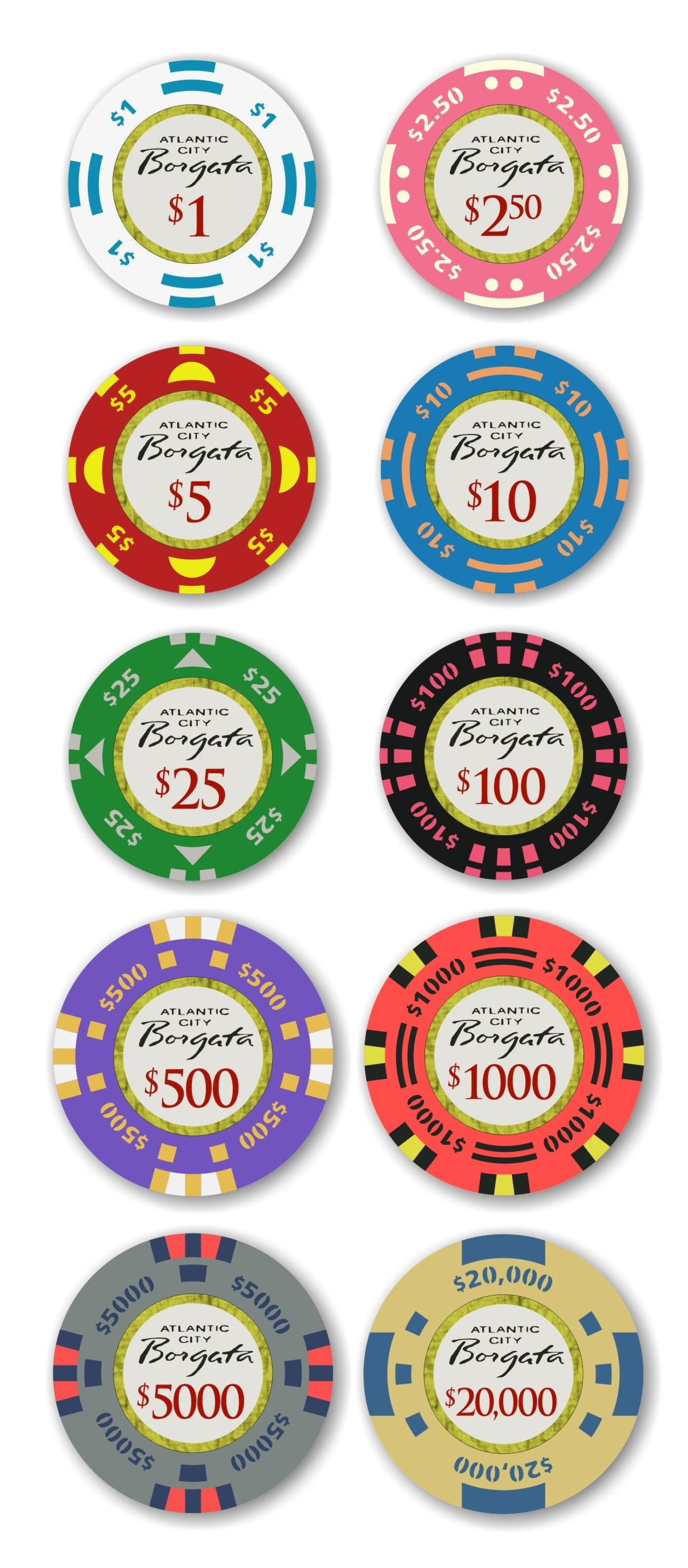﻿$670 Casino chip at Casino com