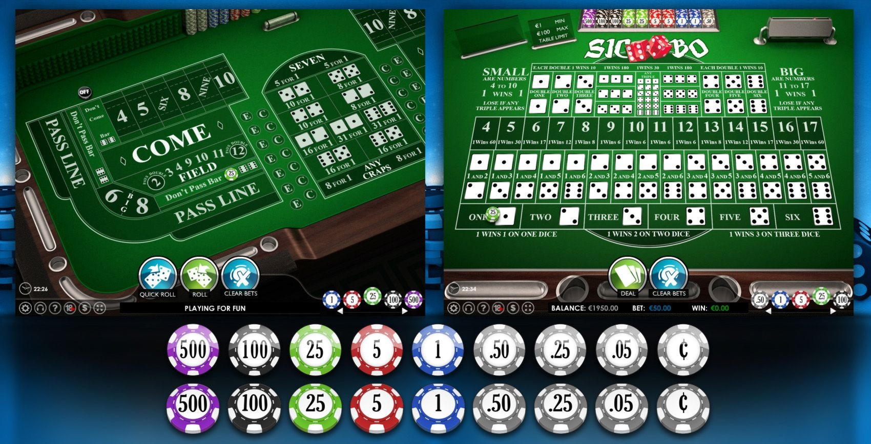 £55 FREE CHIP CASINO at Betway Casino