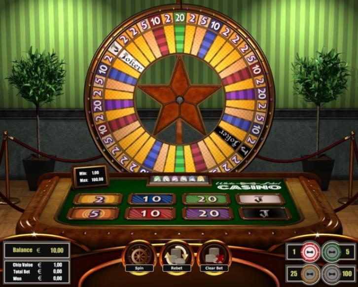 225% Signup casino bonus at Casino Luck