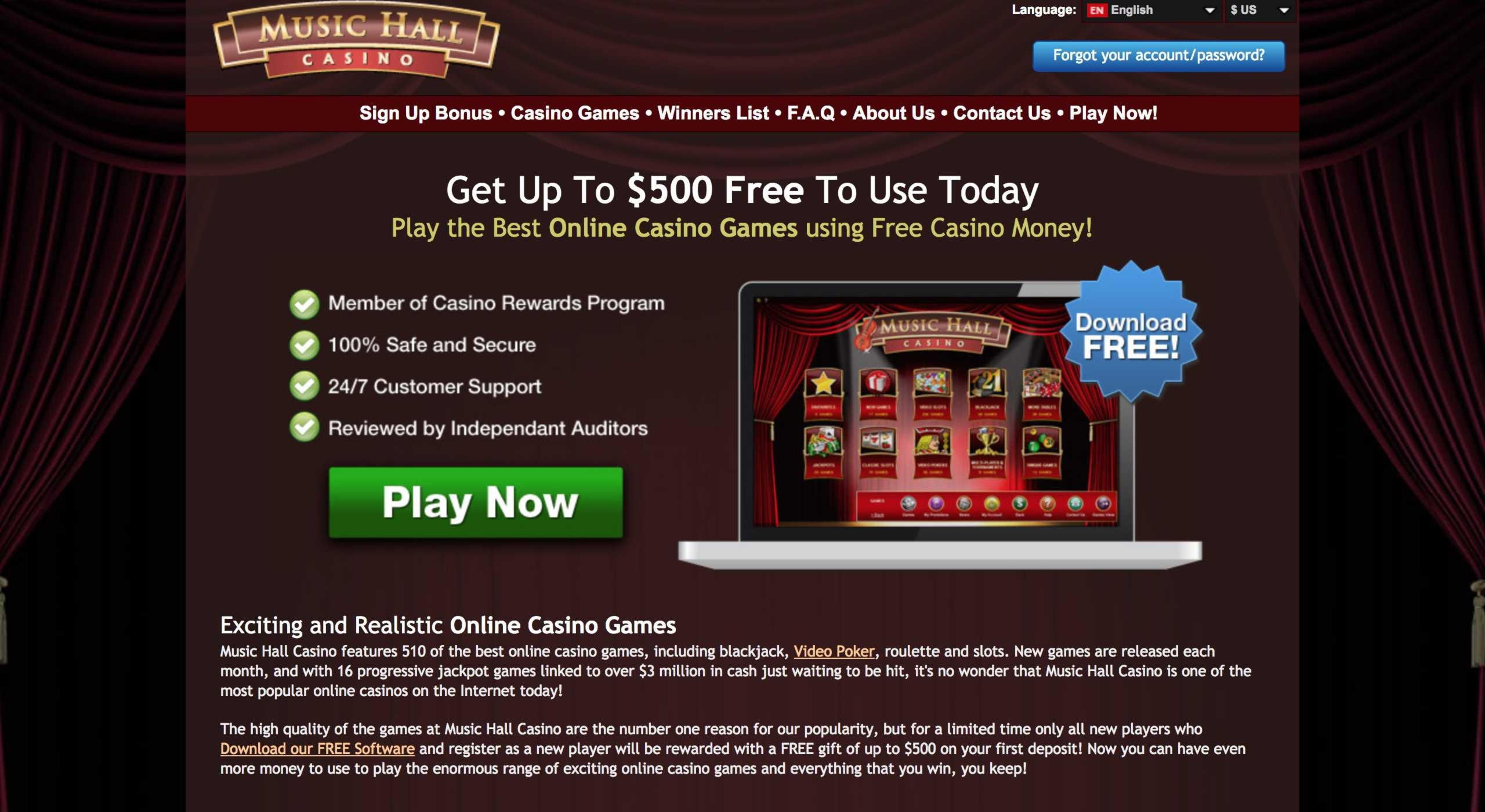 EUR 725 Casino tournaments freeroll at Gamebookers Casino