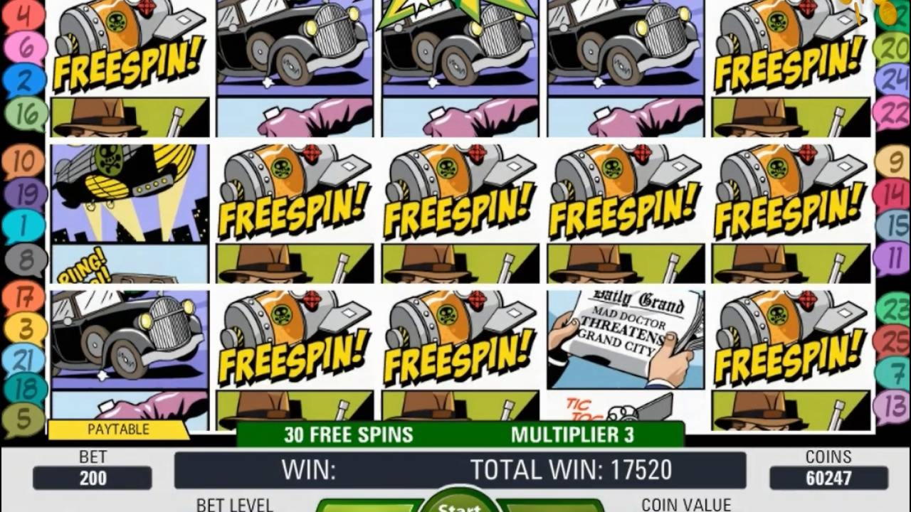 265 Free spins at 777 Casino