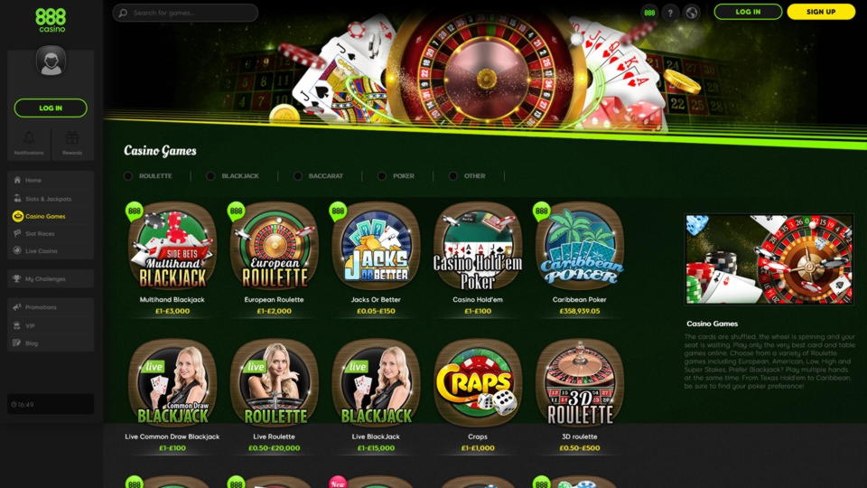 $660 No Deposit Bonus Casino at Betway Casino