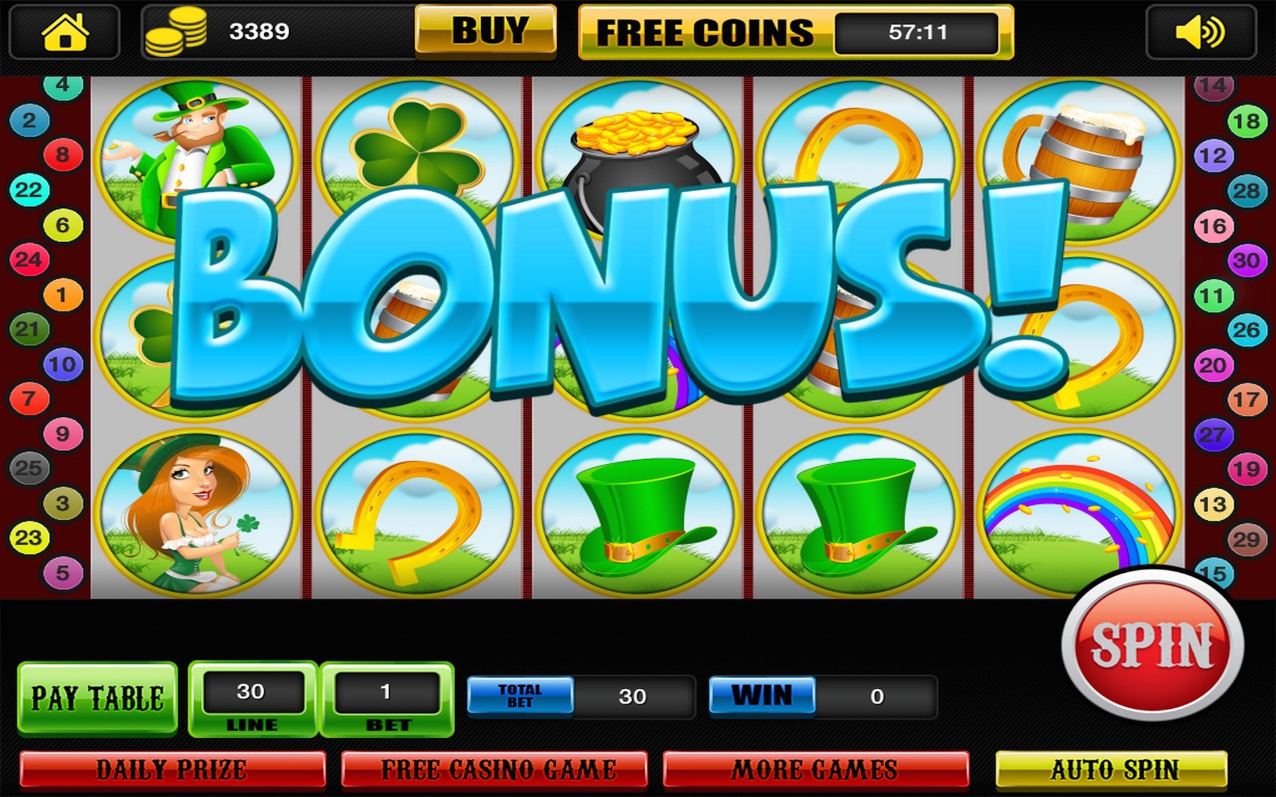 355% Casino match bonus at Energy Casino