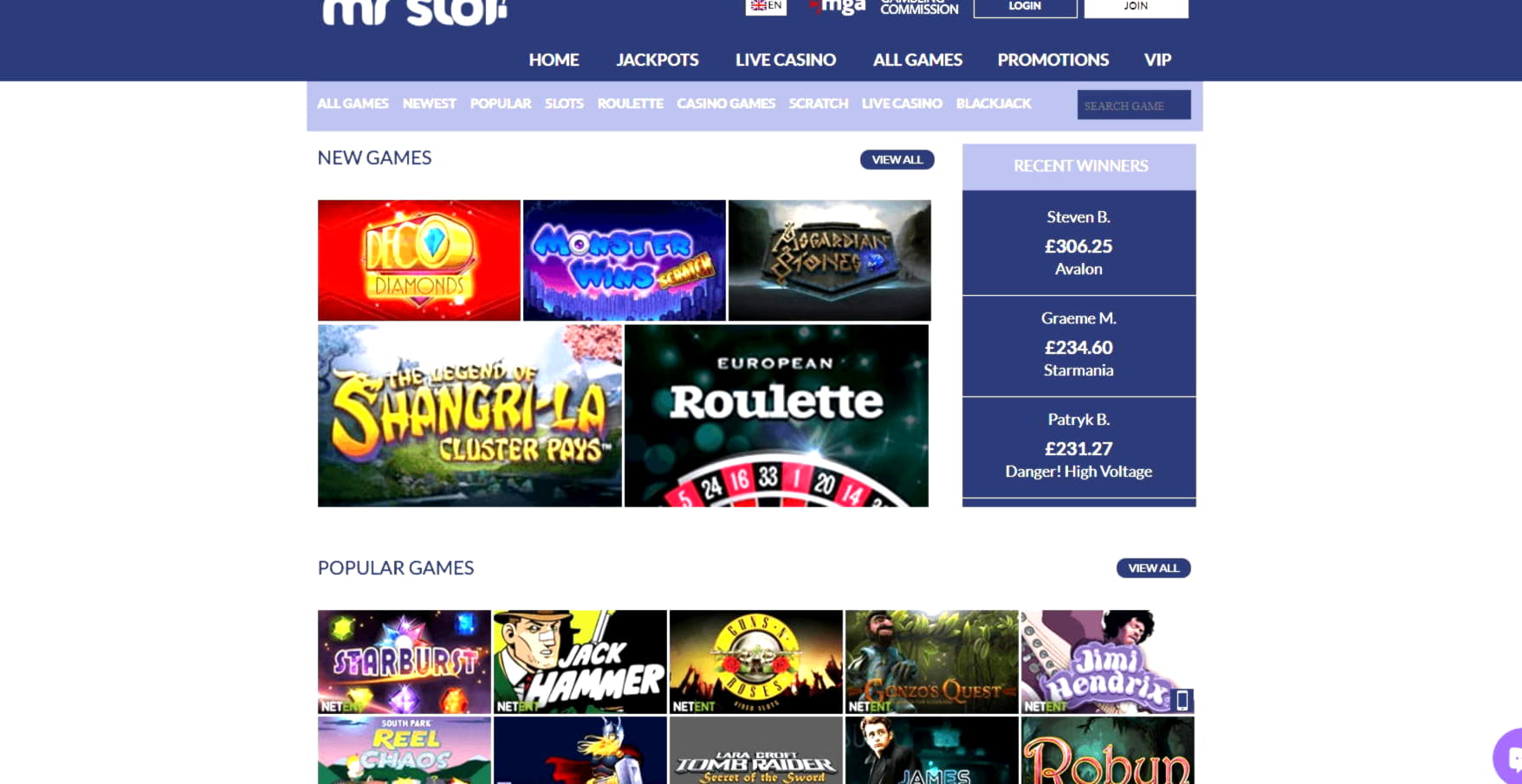 €450 Mobile freeroll slot tournament at Guts Casino