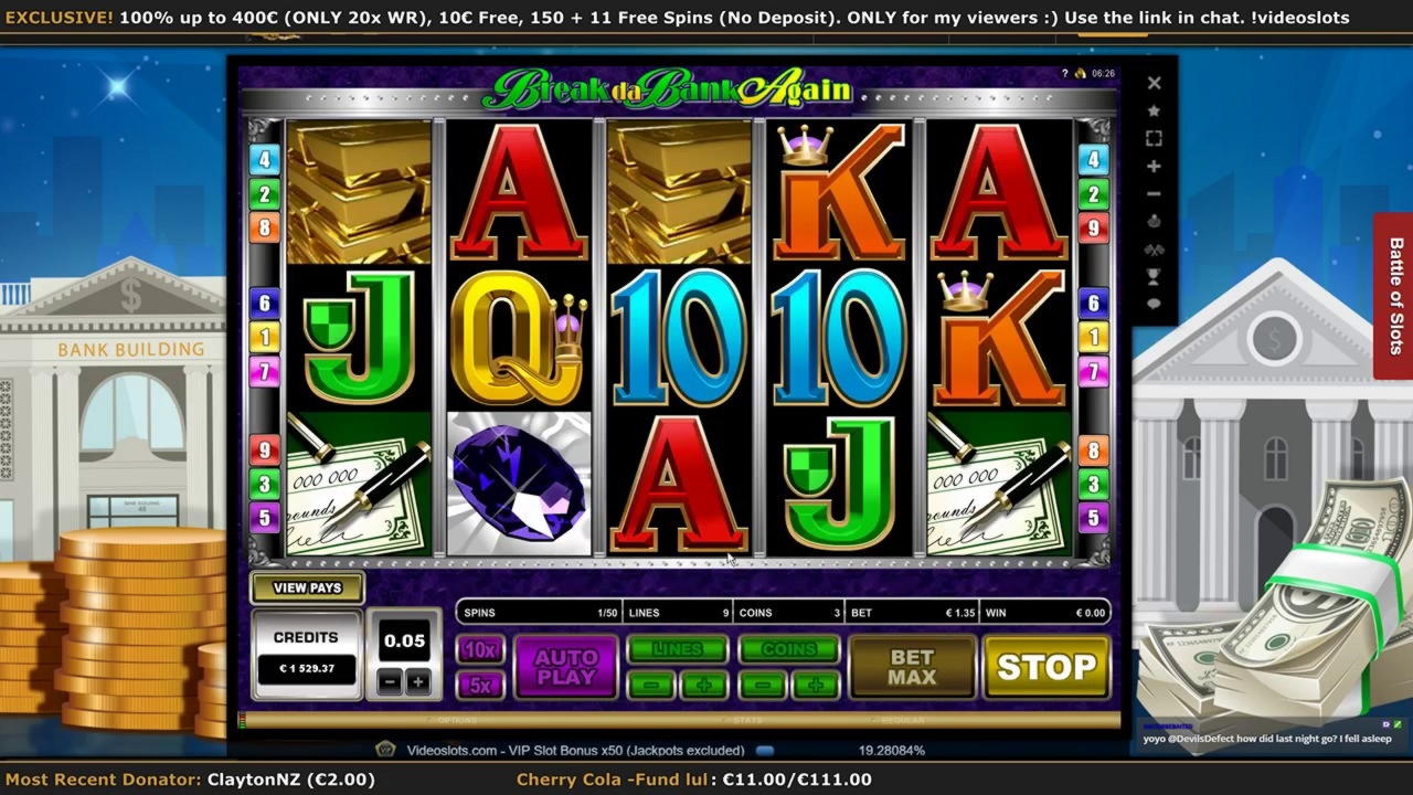 €125 Daily freeroll slot tournament at William Hill Casino