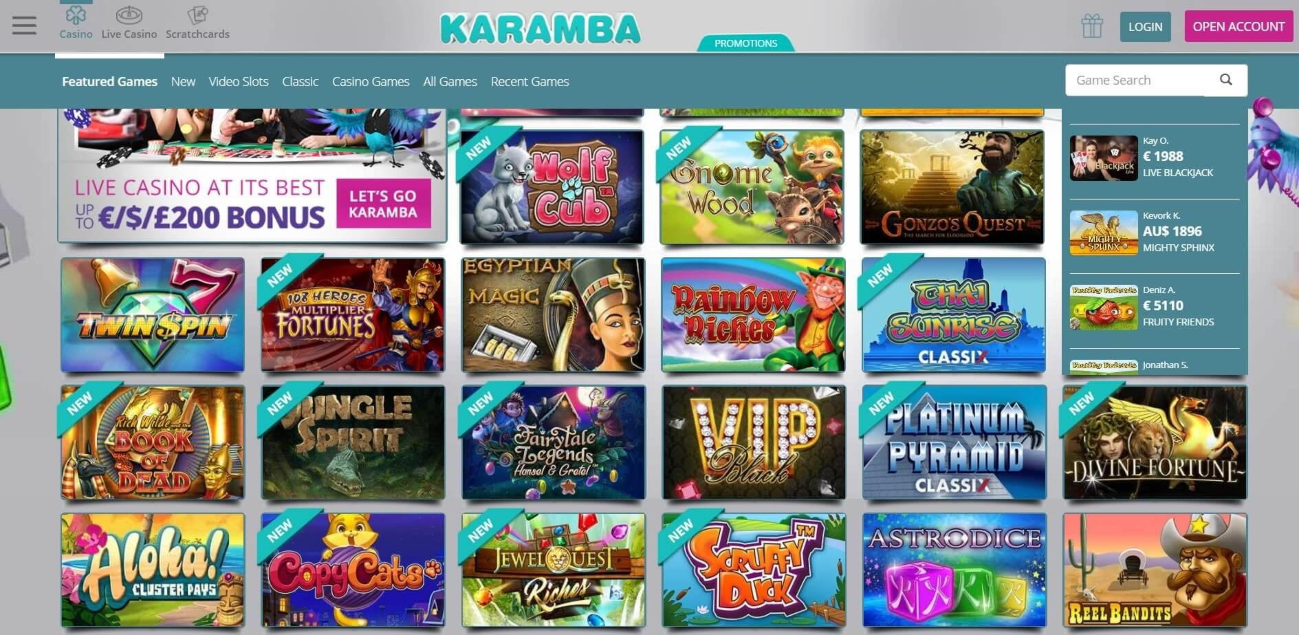 $815 Online Casino Tournament at Inter Casino