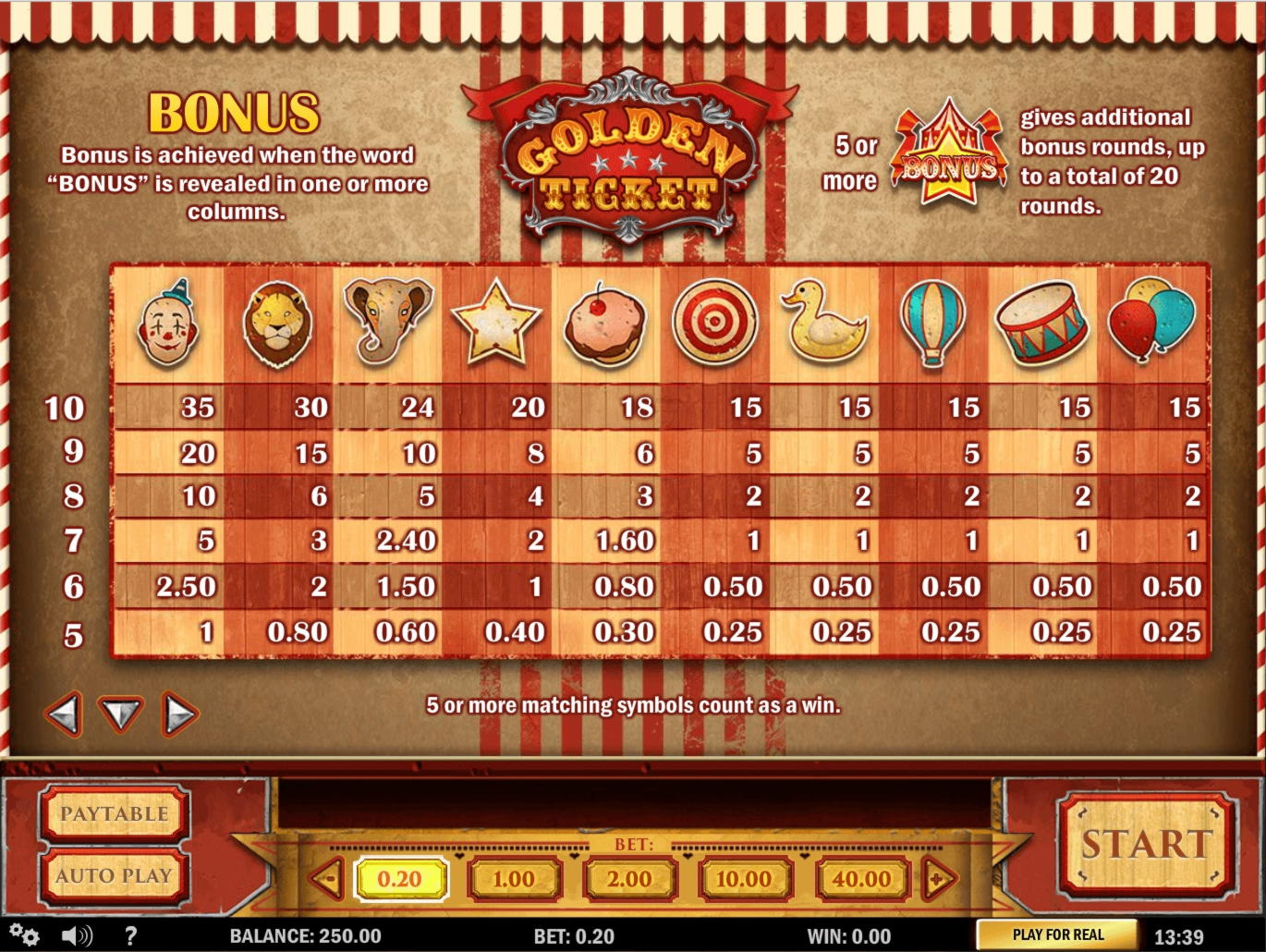 €175 No deposit casino bonus at Sloty Casino