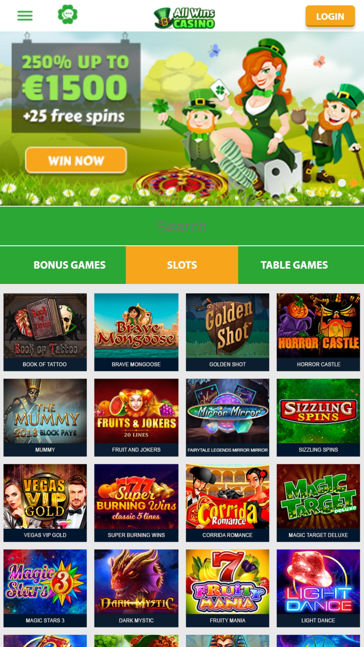 EURO 180 Free casino chip at Vegas Hero Casino