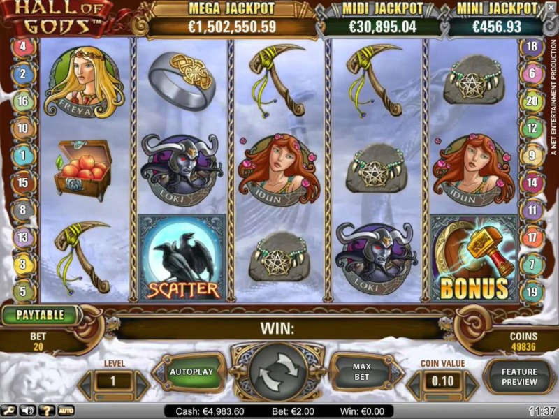 €370 free chip at Sloty Casino