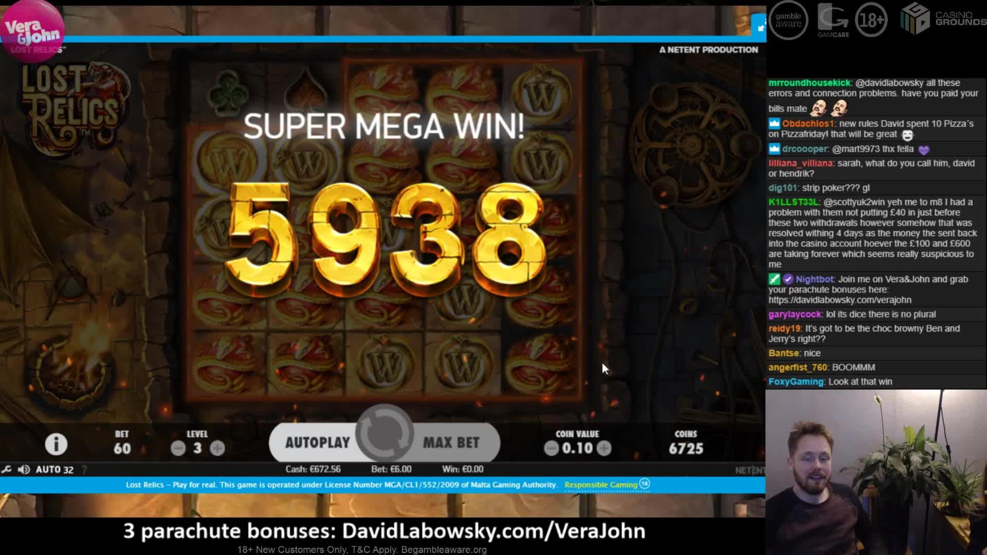 €444 Free chip casino at Kaboo Casino