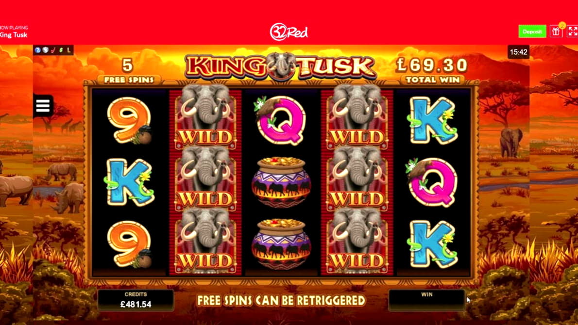 95 FREE SPINS at Betway Casino