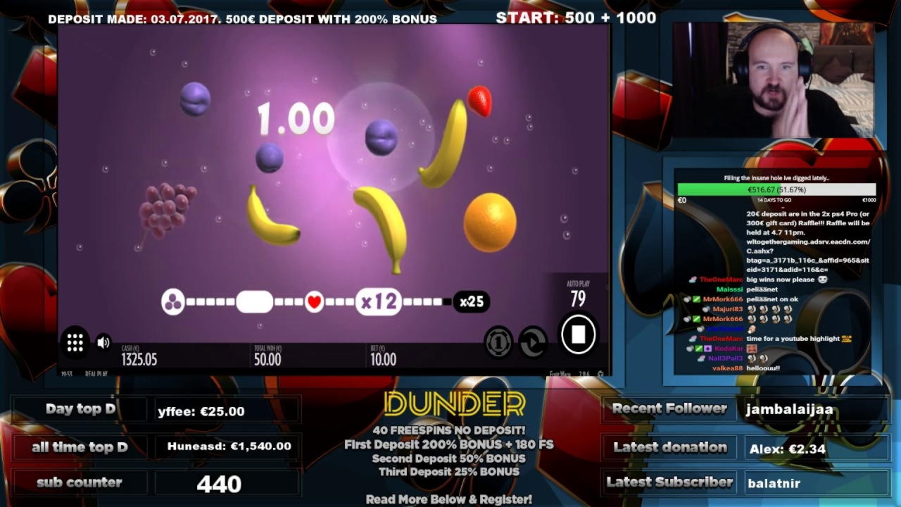 25 Free Spins right now at Guts Casino