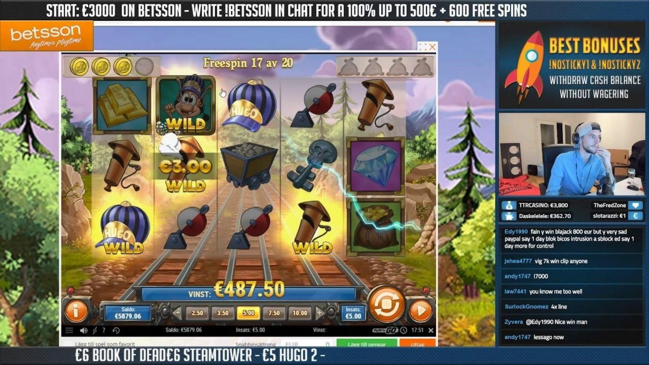 290 free spins at Slots Million Casino
