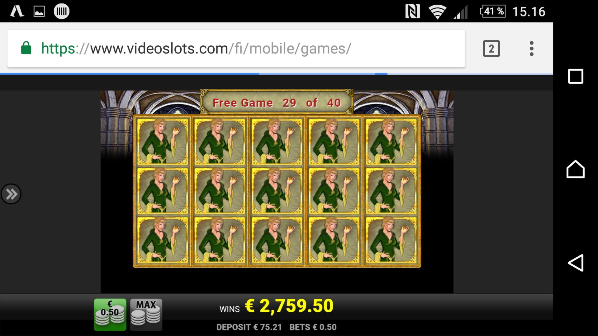 90 Free Spins no deposit at Holland Online Casino
