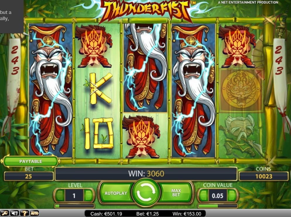 160 Free spins at bWin Casino