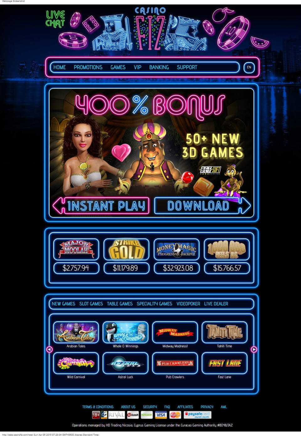 €490 Casino Tournament at Betway Casino