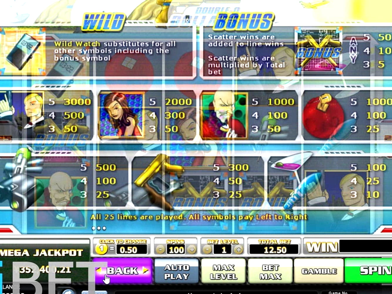 665% First deposit bonus at Spin Palace Casino