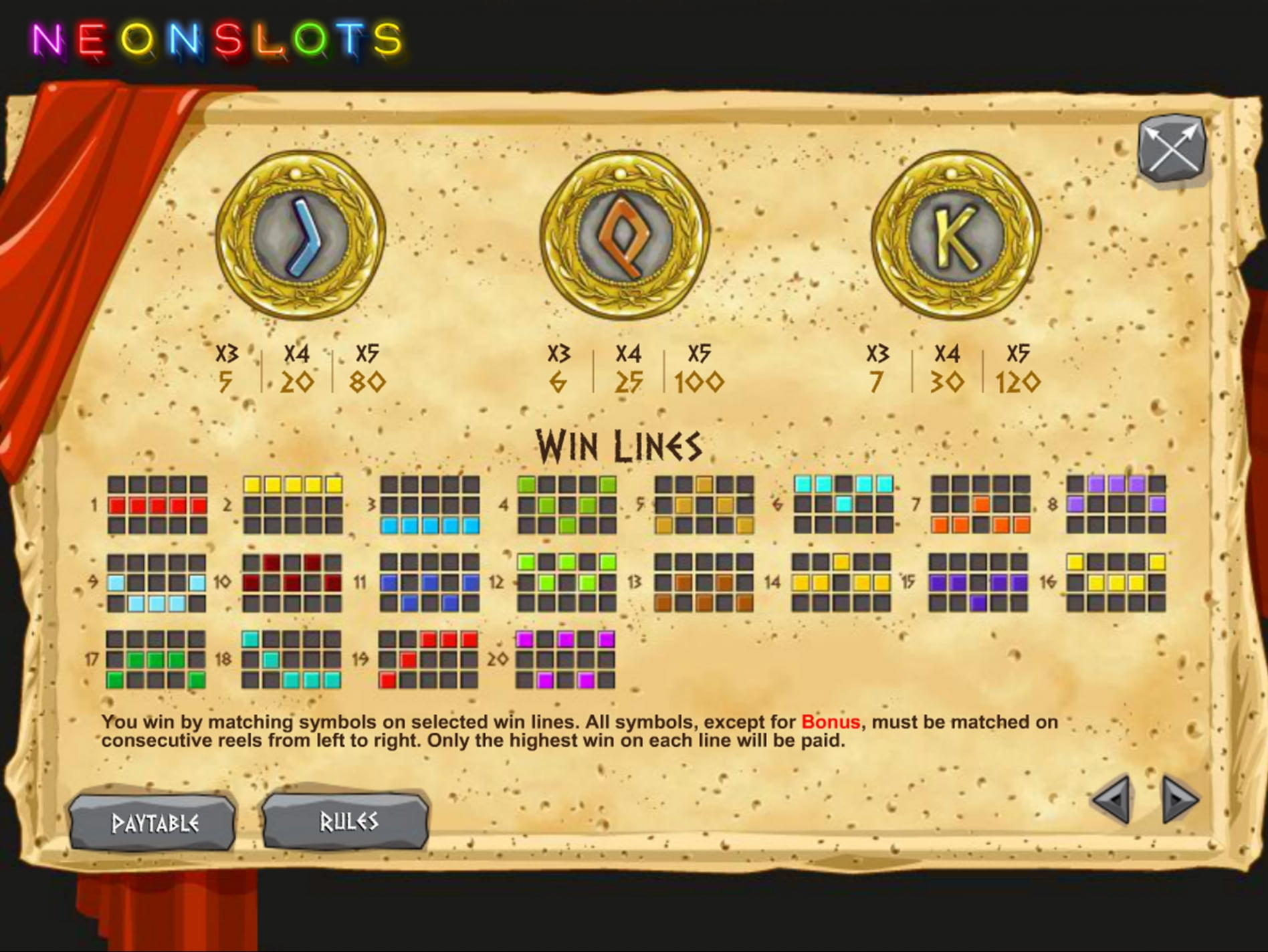 210 free spins at Vegas Hero Casino