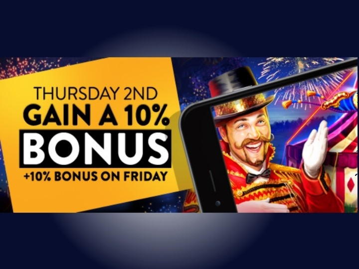 Eur 610 no deposit bonus casino at Betway Casino