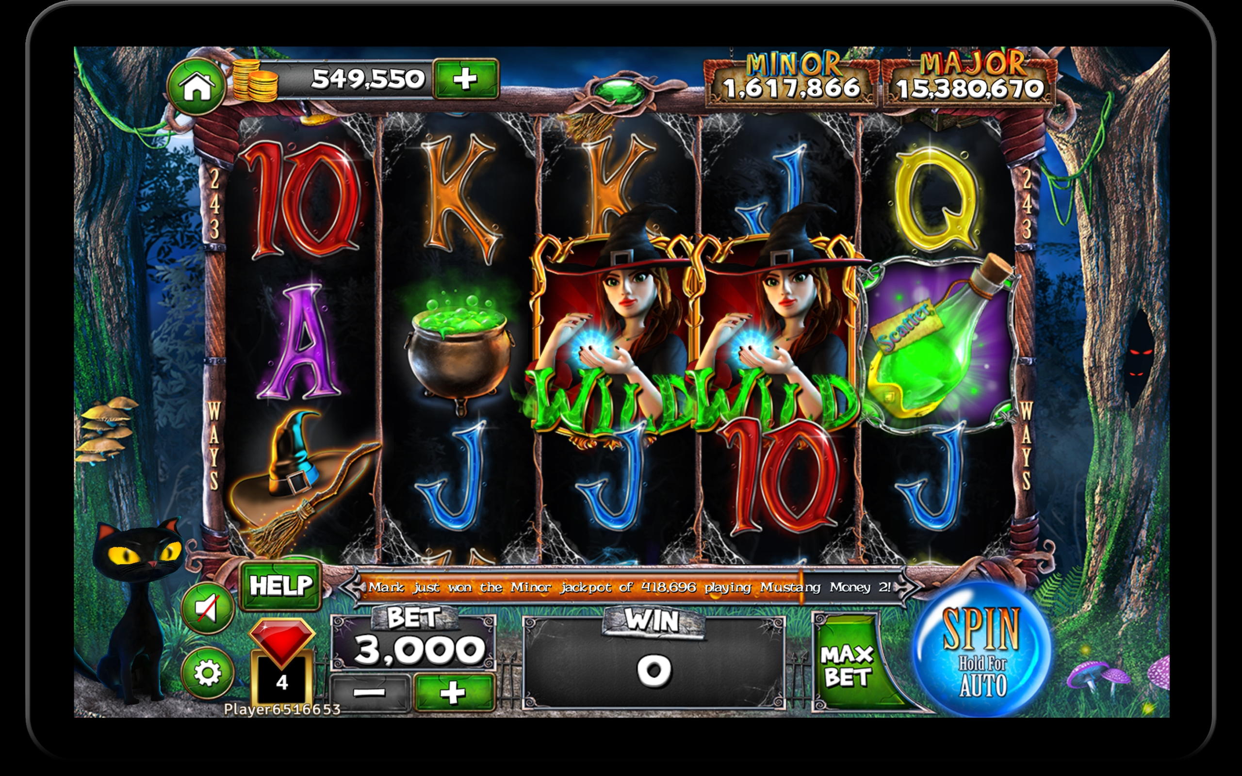 390% Deposit match bonus at Energy Casino