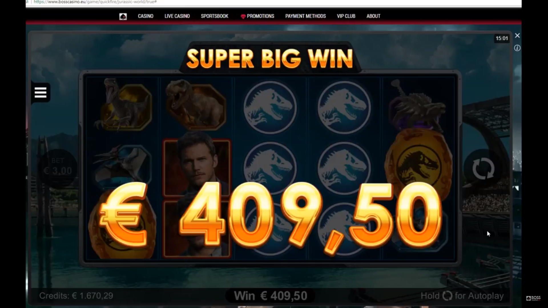 EUR 4185 no deposit bonus at Spin Palace Casino