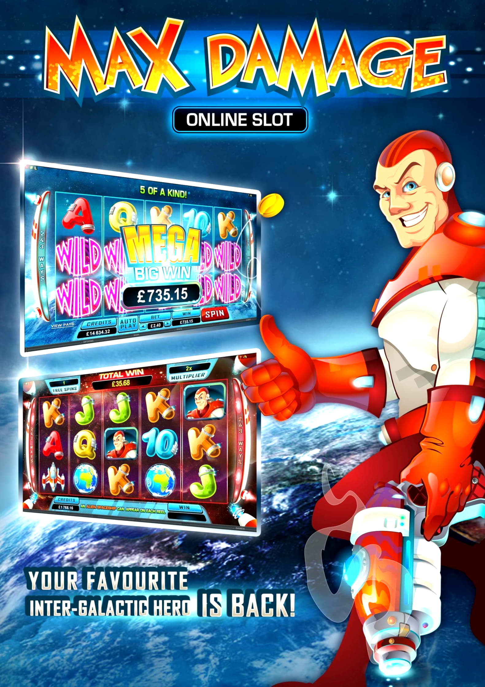 355% Deposit match bonus at Spinrider Casino