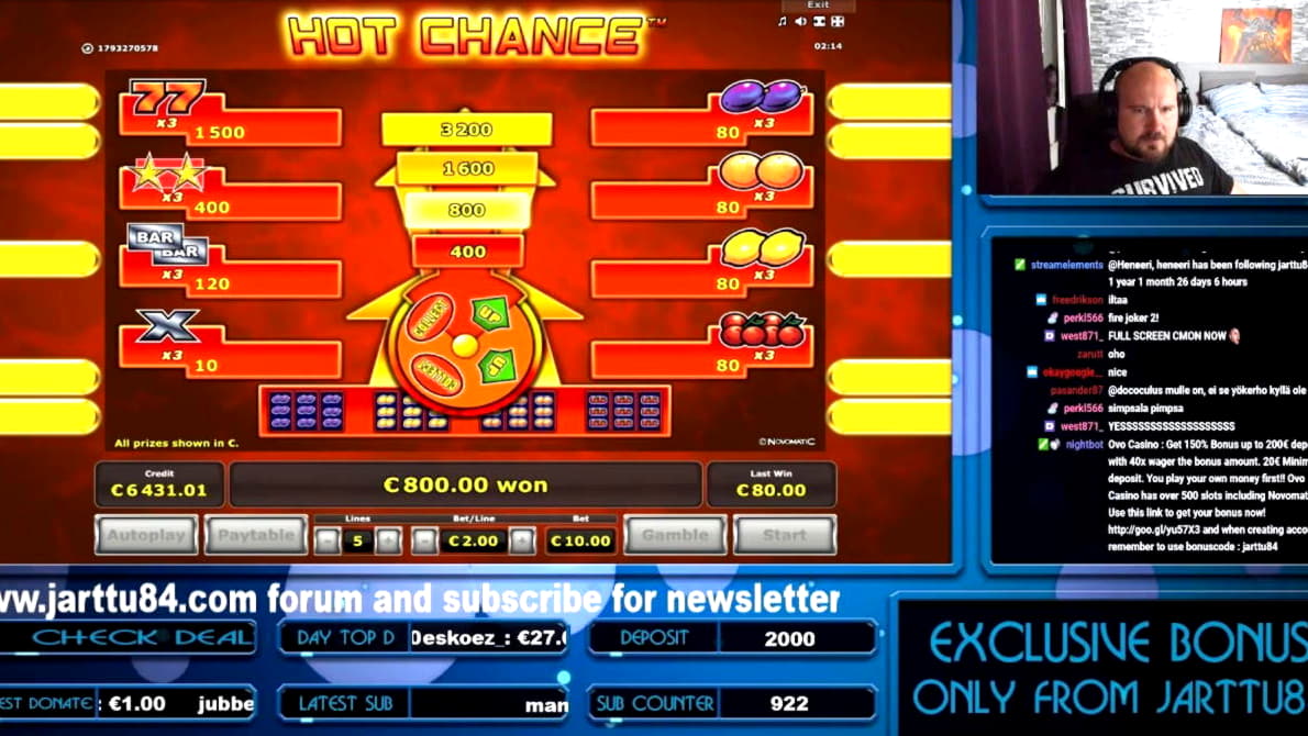 130 Free Spins no deposit casino at Gamebookers Casino