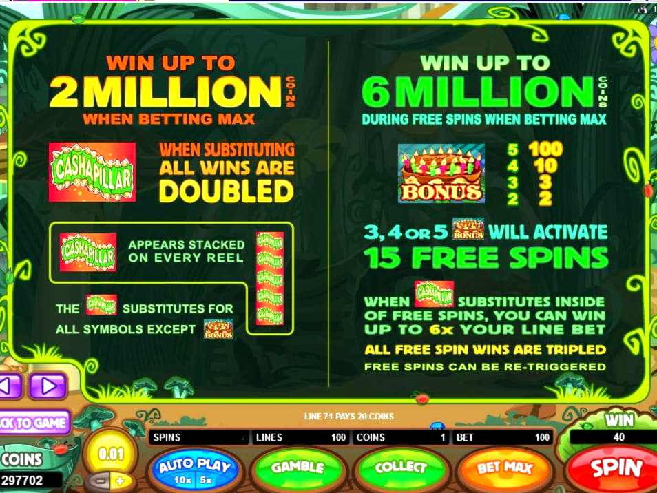 215 Free spins no deposit casino at Casino com