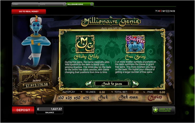 99 free spins casino at Genesis Casino