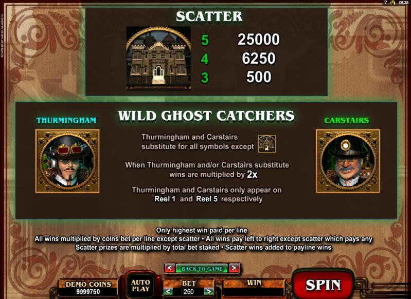 £525 Casino chip at Spinrider Casino