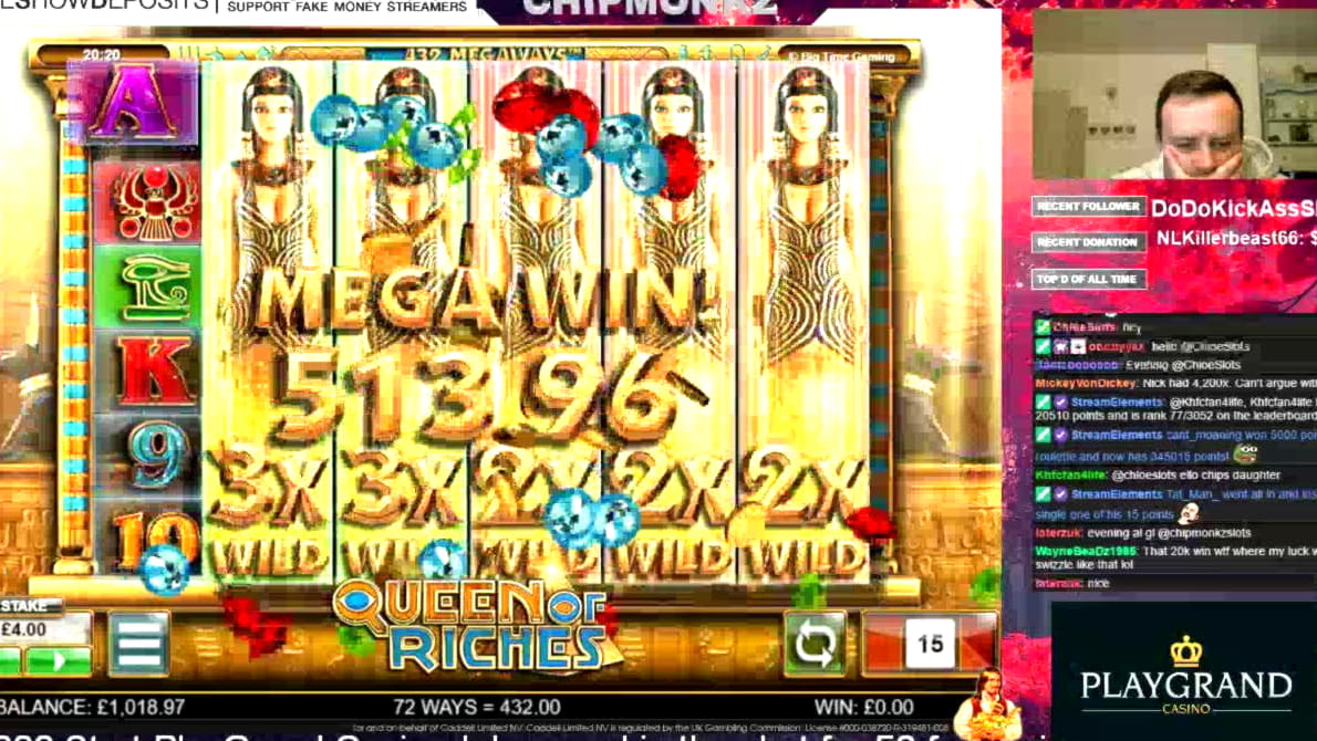 240 Free Spins no deposit at Party Casino