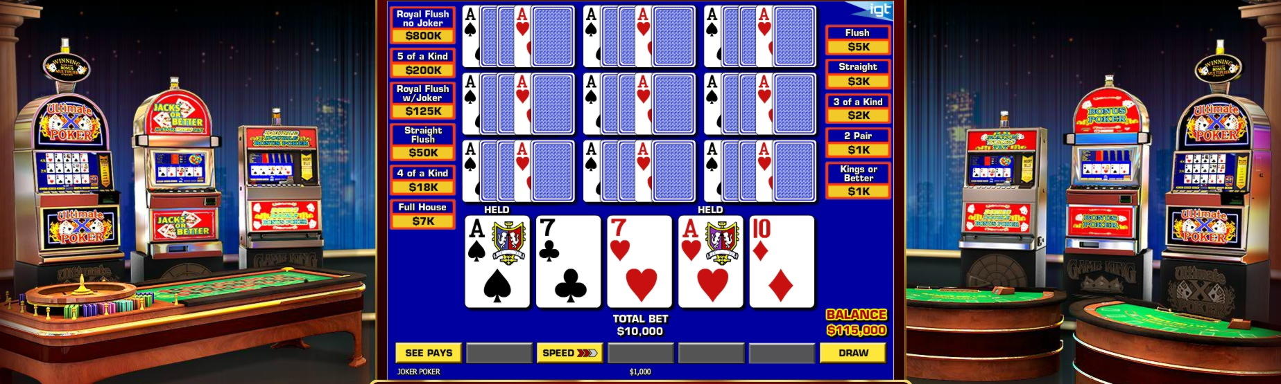 $495 Casino tournaments freeroll at Casino Luck
