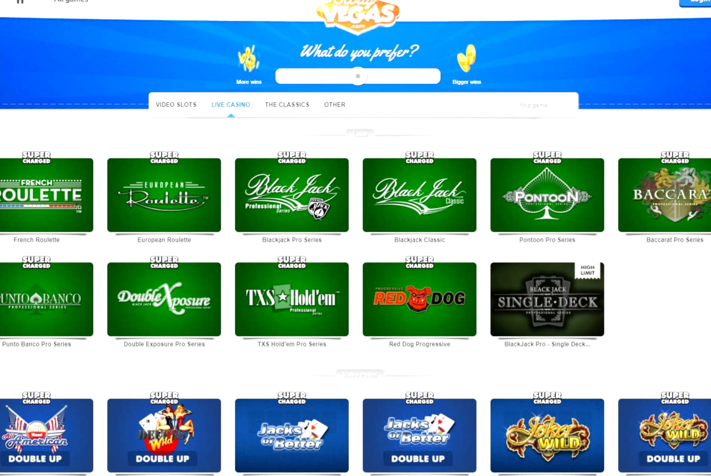225% Match Bonus at Inter Casino