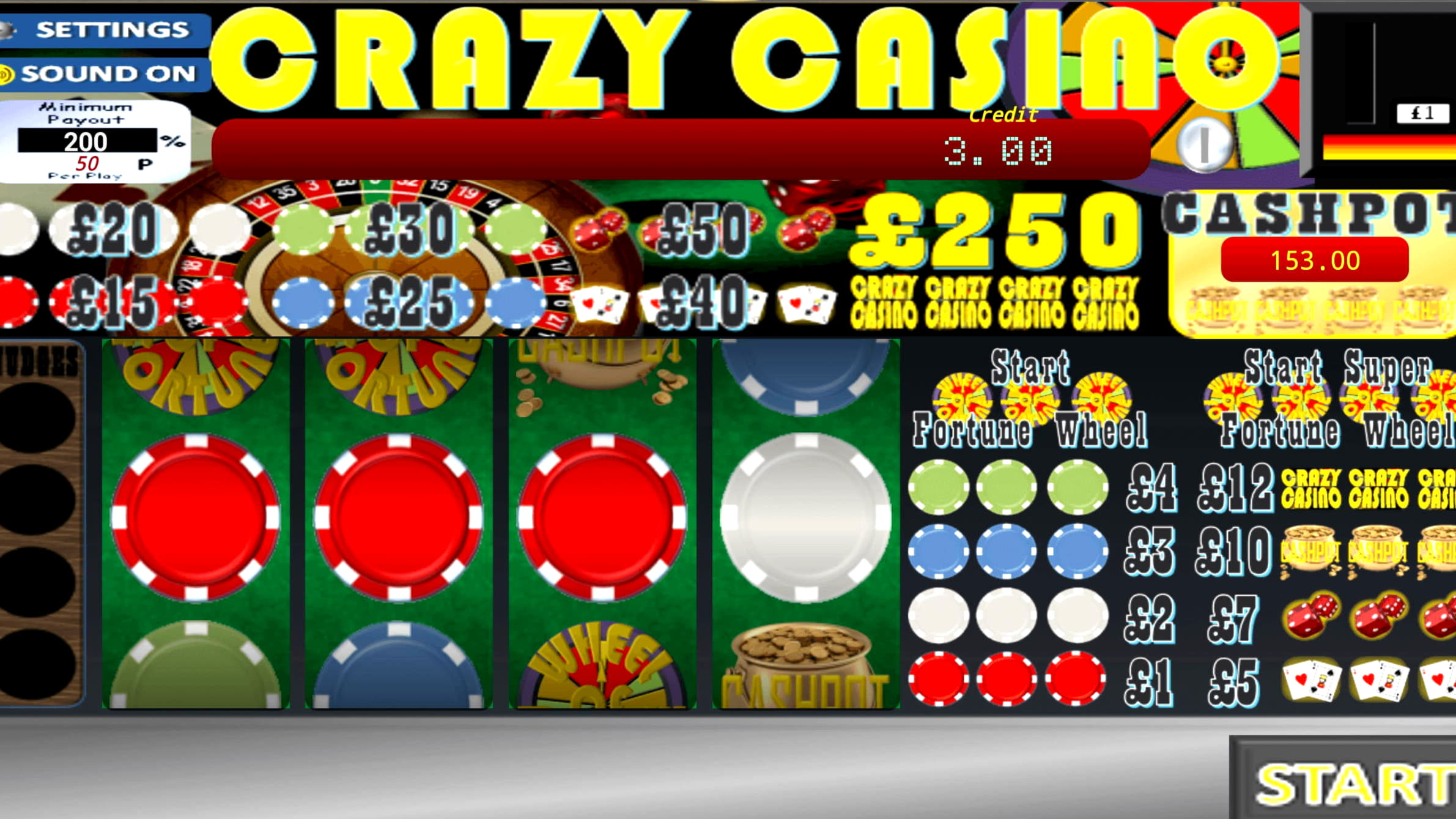 €350 Casino Chip at Spinit Casino