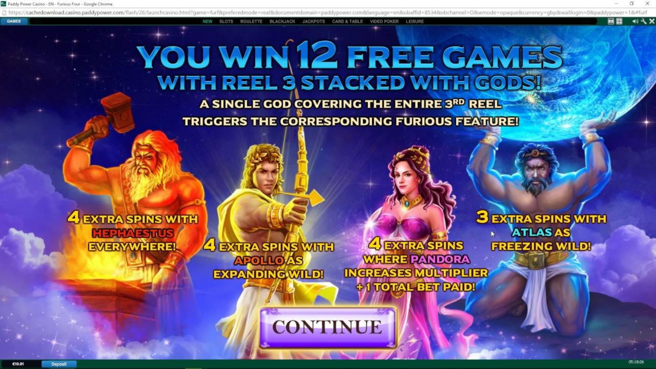 44 Loyalty Free Spins! at Party Casino