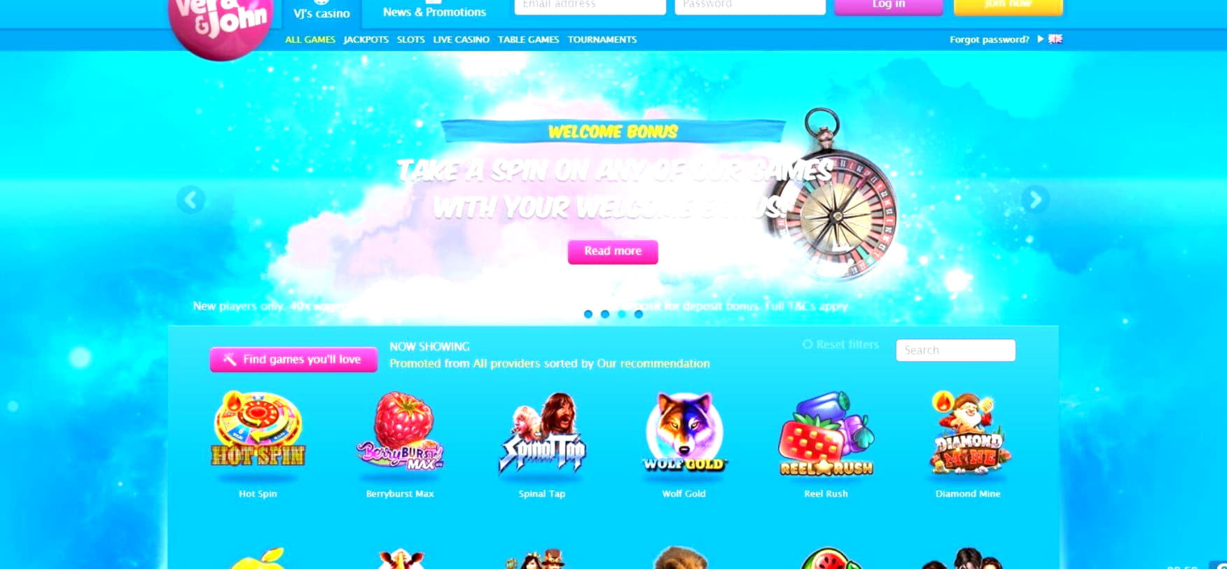 230 Free Spins right now at Energy Casino
