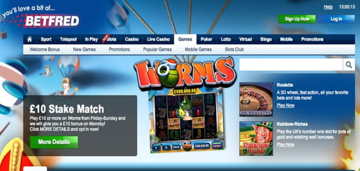 11 Trial Spins at Party Casino