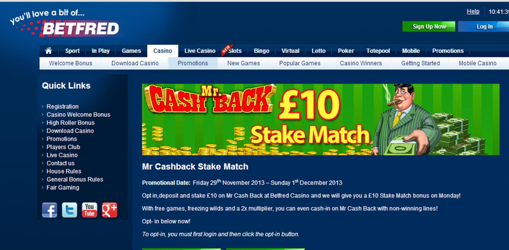 EUR 455 Free casino chip at Spinit Casino
