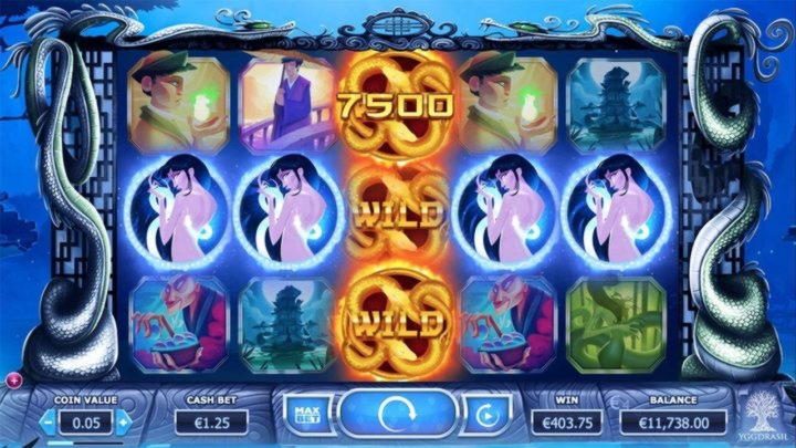 45 free spins at Party Casino