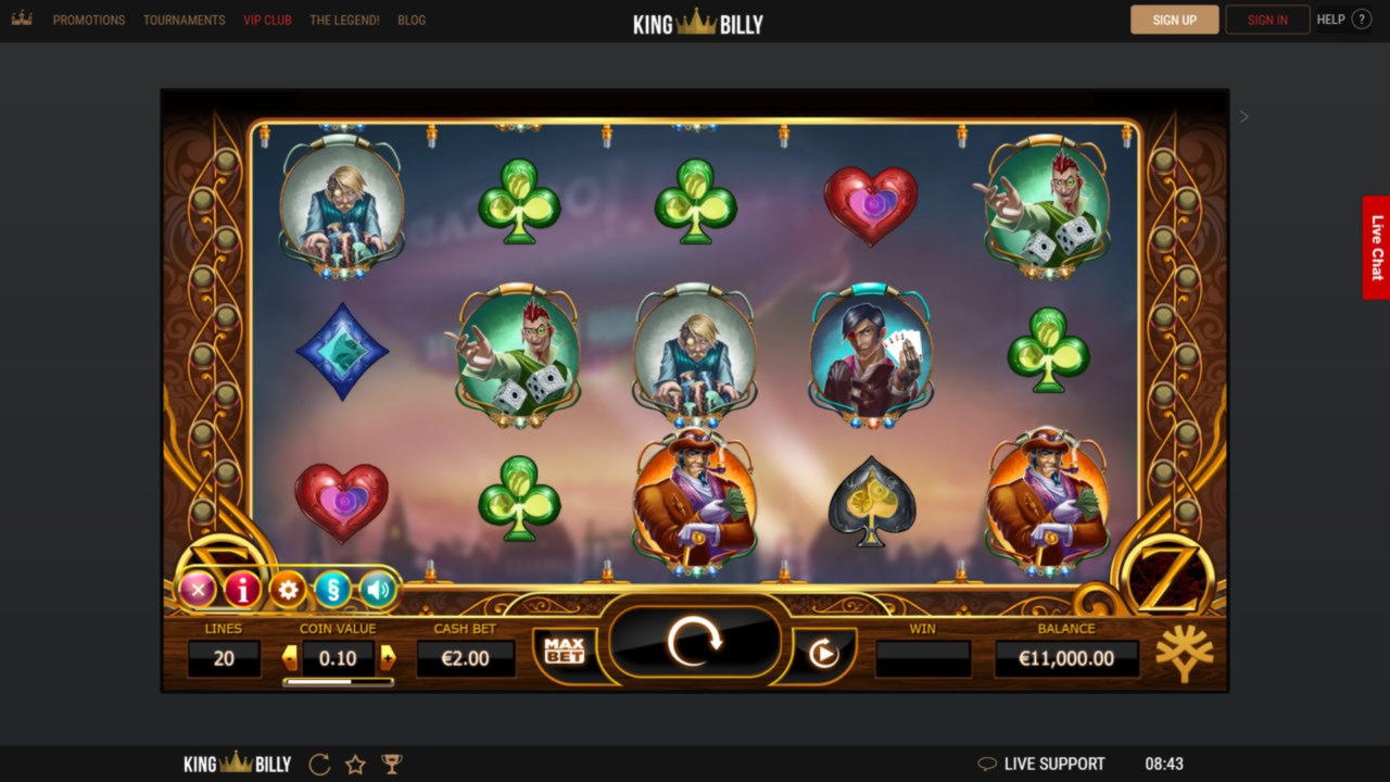 275 free casino spins at Betway Casino