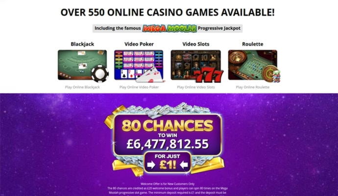 EURO 2355 No Deposit Casino Bonus at Slots Million Casino