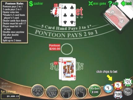 €185 casino chip at Slots Million Casino