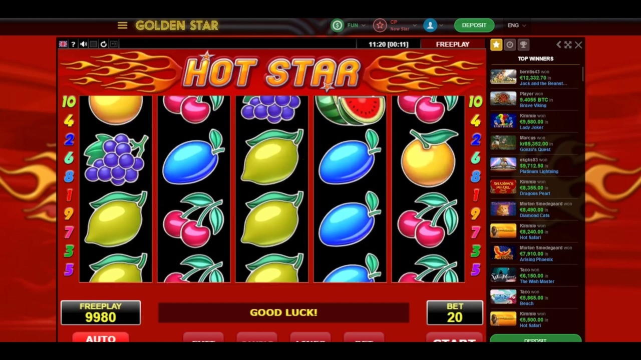 €160 Online Casino Tournament at Winner Casino