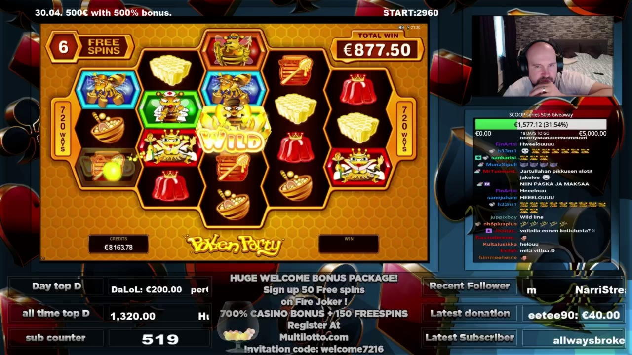 Eur 865 No Deposit Bonus Casino at Sloty Casino