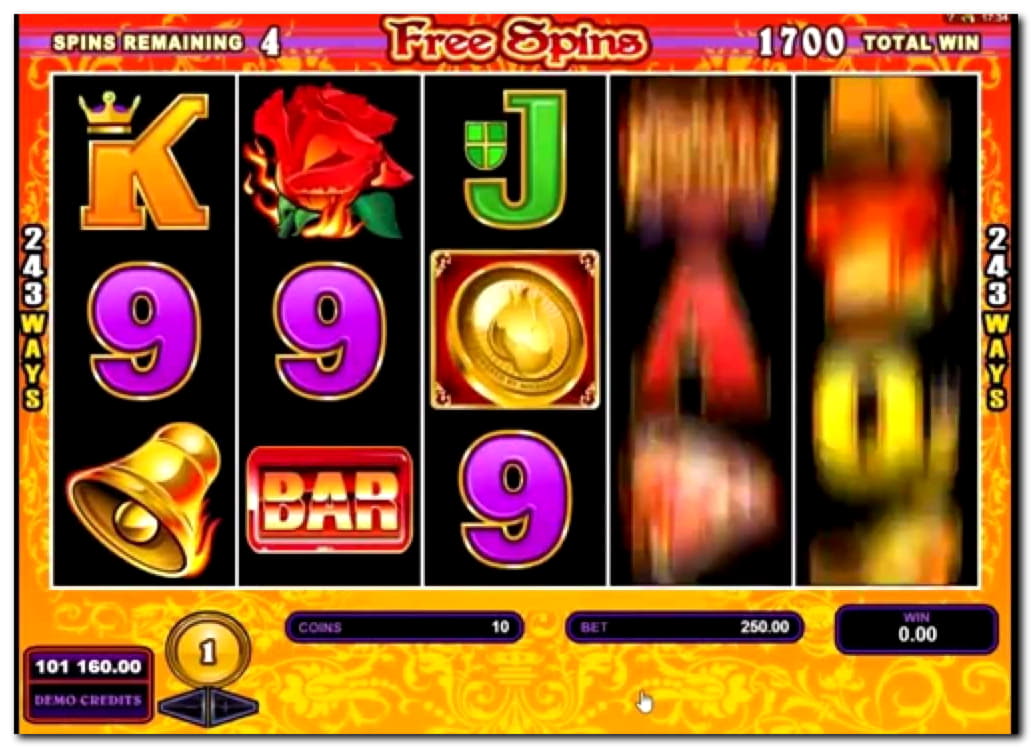 245 Free spins casino at Kaboo Casino