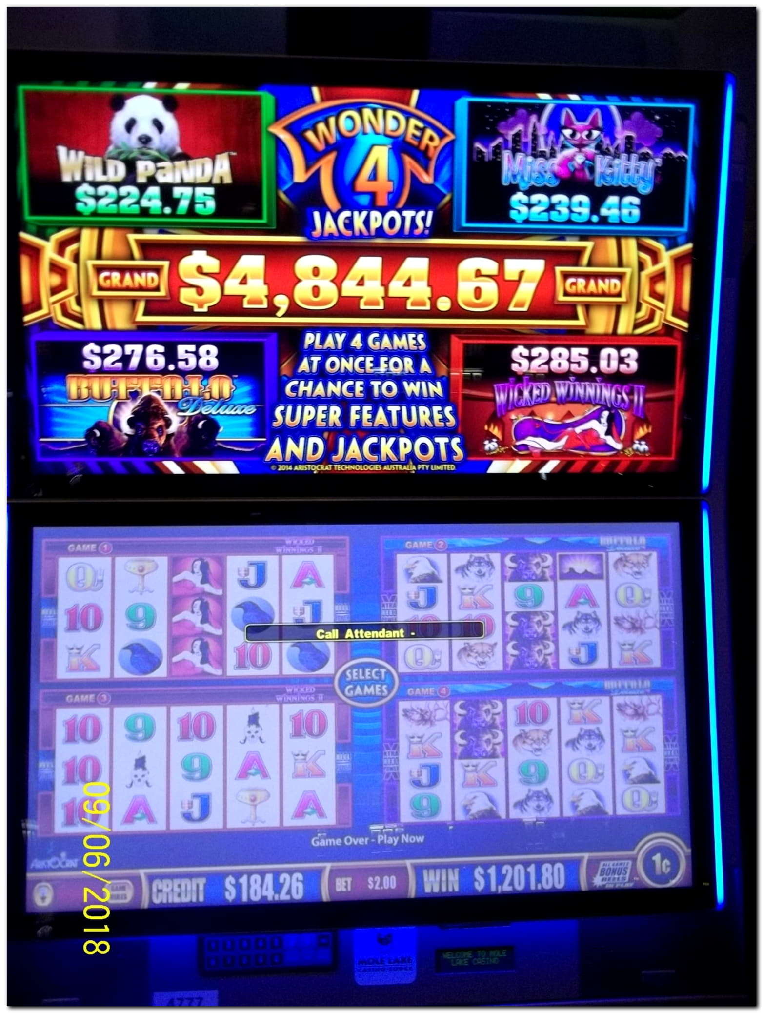 905% casino match bonus at Inter Casino