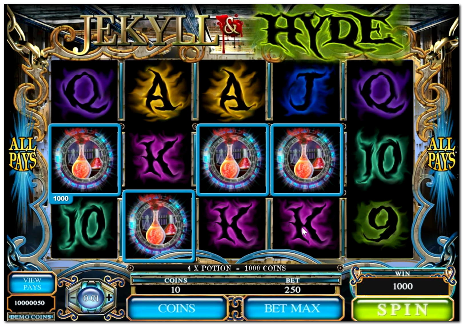 175 Free Spins right now at Gamebookers Casino