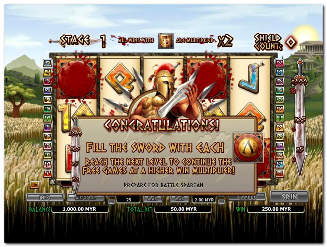 180 Trial Spins at Betway Casino