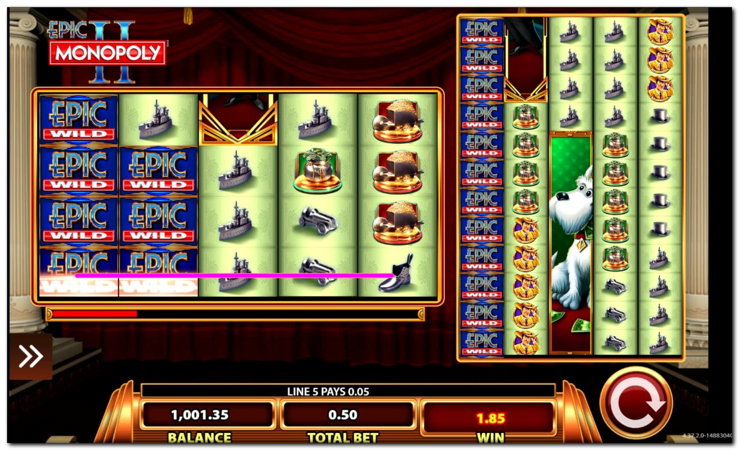 230 Loyalty Free Spins! at Slots Billion Casino